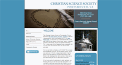 Desktop Screenshot of christianscienceportsmouth.org